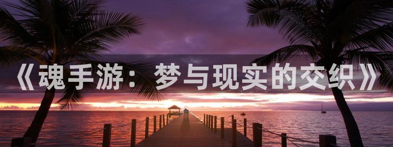 江苏三牛：《魂手游：梦与现实的交织》